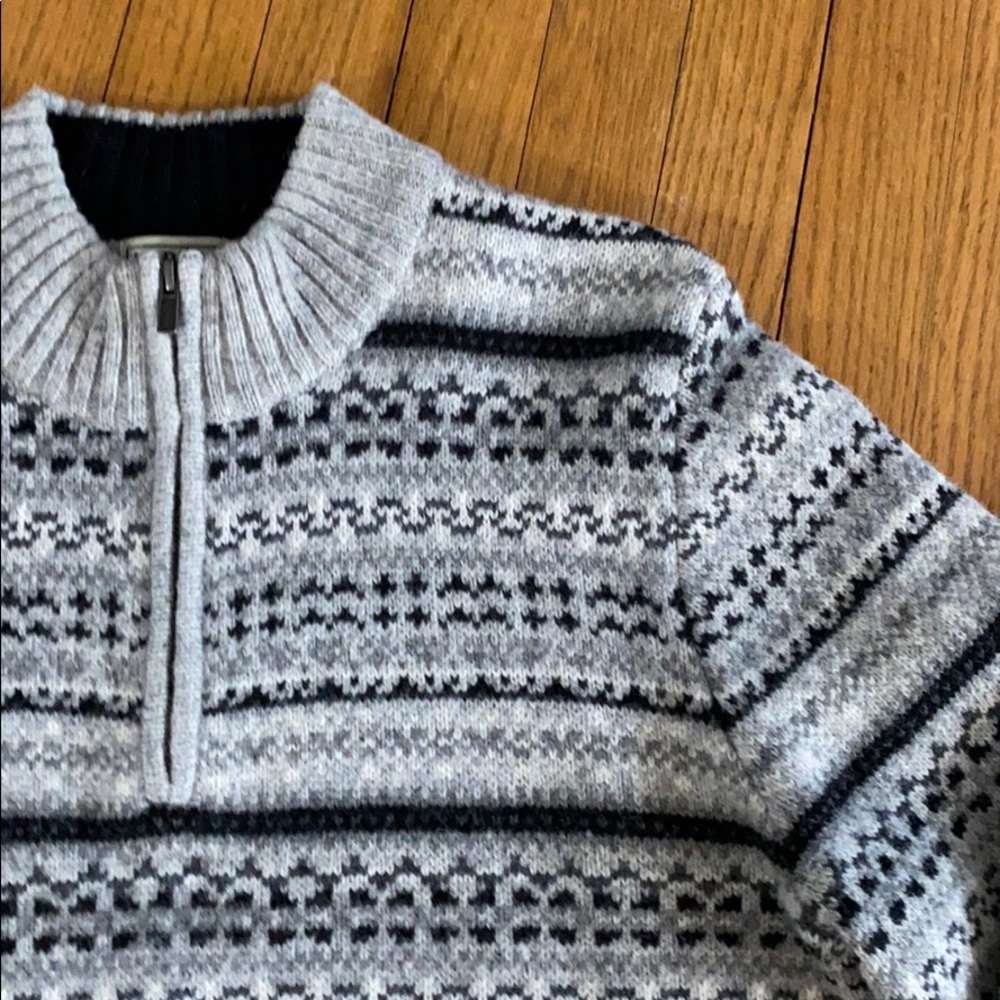 Men’s LL Bean Shetland wool sweater